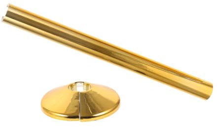 HOMSFOU Decorative Pipe Cover Plate Chrome Pipe Collars Radiator Sleeves Plumbing Bungs Shower Flange Replacement Wall Flange Cover for Kitchen Radiator