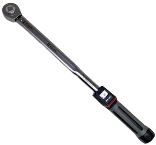 Würth Zebra 0714720200 Clé dynamométrique à levier articulé 1/2 40-200 Nm