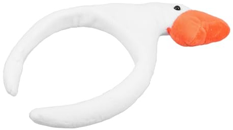 VALICLUD Enten-stirnband Cartoon Tier Haarband Für Party Kostüm Accessoire Gesichtswasch Stirnband Süße Haarspange Kopfbedeckung Für Partys Enten-party-stirnband Foto-requisiten Enten-kopfs