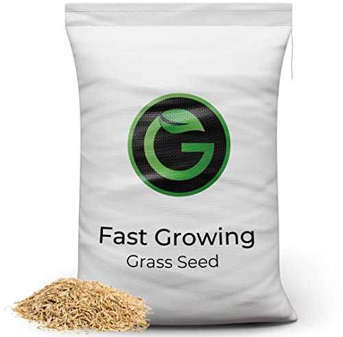 Fast Growing Grass Seed UK - Multi Purpose Grass, Repairs Patches Quick - Pet Friendly & Hardwearing - 20kg - Garden Lawncare Guy