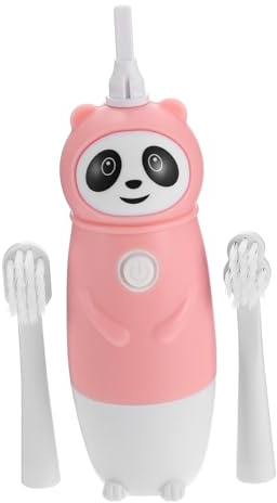 VICASKY Kinderzahnbürste Elektrisch mit Weichen Borsten und Ipx7 Komfortable Zahnpflege für Kinder und Schutz Des Zahnschmelzes Rosa Design