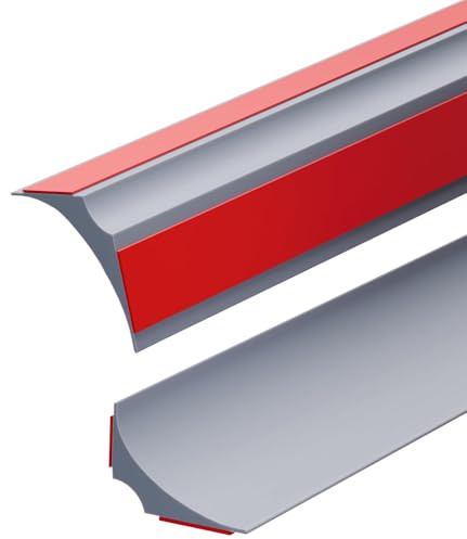 Zayejod Silicone Shower Tray Sealing Strip,16 Meters(25mm×15mm),Grey | Bath Sink Edging Sealant Strip for Gap Cover Caulk,Wet Room Floor Threshold Water Barrier Retaining Strip,Countertop Beading