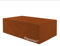 Planesium Premium Schutzhülle Gartenmöbel Abdeckung/Gartentisch Hülle Haube Abdeckplane wasserdicht atmungsaktiv reißfest Garnitur Lounge 575g/lfm 170cm x 100cm x 75cm Orange