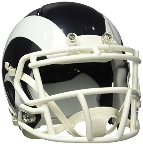 Riddell NFL Los Angeles Rams Speed Mini-Fußballhelm, Weiß, Größe M