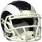 Riddell Unisex-Erwachsene Speed Mini Replica Helm Los Angeles Rams, Weiss/opulenter Garten, Medium