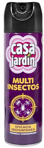 CASA JARDÍN | Aerosol insecticida | Multi Insectos | Eficacia Instantánea | Fórmula Concentrada | 500 ml