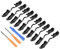 Custom LB RB Bumper Buttons & Screwdrivers Kit di Strumenti di Sostituzione per One Elite Gamepad