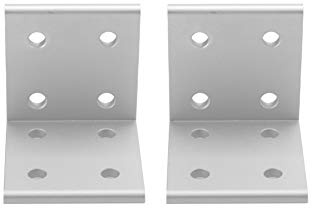 2 stücke Aluminium Eckwinkel Winkel Verbindung 90 Grad Eckverbinder Scharnier(2040)