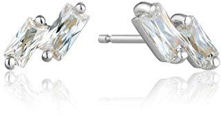 ANIA HAIE Ohrstecker Glow Stud Earrings One Size, Silber 32014130