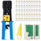 Shahe Professional Network Maintenacnce Set with Tester, RJ45 Crimp Tool Kit for CAT5/CAT6