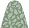 Encasa XO Housse Table À Repasser avec Rembourrage en Feutre De 3 mm, Serrage par Cordon (Convient Aux Planches Standard De Large De 125x39 cm), Imprimé - Grandes Feuilles Vertes
