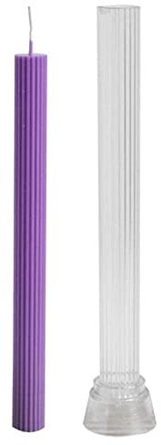 Pomrone Kerzen-Gießform Kerzenform 3D Säule Kerze Silikonform Stumpenkerzen Formen Für Kerzenherstellung Silikon Kerzengießform Silikon Kerzenformen Kerzenherstellung Formen Kerzenform DIY Kerzenform