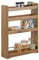 SoBuy Carrellino Salvaspazio Cucina o Bagno L18.5*P60*A81 Marrone NSR01-PF