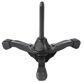 klarinetter underhållsverkty Bärbart klarinettställ Stativställ för klarinett Stabilt Hållbart blåsinstrumentställ för klarinettblåsinstrument (Color : Bk)