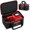 Air Compressor Carrying Bag Compatible with Milwaukee M18 Inflator 2848-20, Air Pump Protective Case Compatible for Milwaukee Tools Accessories and Battery Pack 18V 3.0 to 9.0 Ah (Case Only)