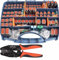 JRready Deutsch Stecker Kit 635 PCS mit Crimpzange ACT-LY-16DT DT Stecker 2,3,4,6,8,12 polig IP68 Waterproof Größe 16 Terminal Kit 14-18 AWG Deutsch Removal Tool Automotive Repair Accessory