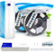 YOOPAI Filament Vakuumbeutel Kit Mit Handpumpe für Filament Aufbewahrung, 10 Filament Beutel Plus 10 Trockenmitteln, 10 Feuchtigkeitsanzeigekarten und 2 Clips, Filament Aufbewahrungsbox 34x30 cm