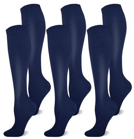 CAMPSNAIL Kompressionsstrümpfe Damen und Herren Stützstrümpfe Kompressionssocken für Flug Sport Reisen Laufen