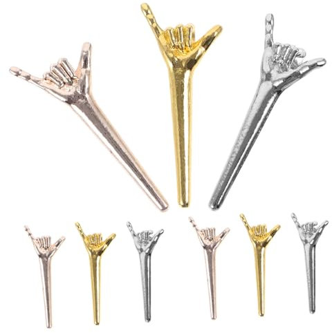 ERINGOGO 9 Stücke Metall Pegs Für Bord Spiele Pegs Party Spiel Zubehör