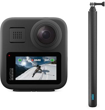 GoPro MAX 360 Action Camera + 2.7m Carbon Fiber Extension Pole