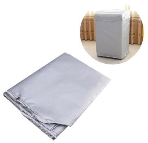 DIYEAH Housse de Machine à Laver Étanche et Uv pour Linge à Chargement Par Dessus Protection Solaire et Poussière
