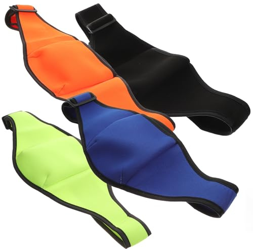 MAJORMENCH Soportes para Micrófono Cinturones Ajustables y Bolsas de Tela de Buceo, 4 Unidades, Resistentes para Aeróbic y Clases de Yoga Color Aleatorio