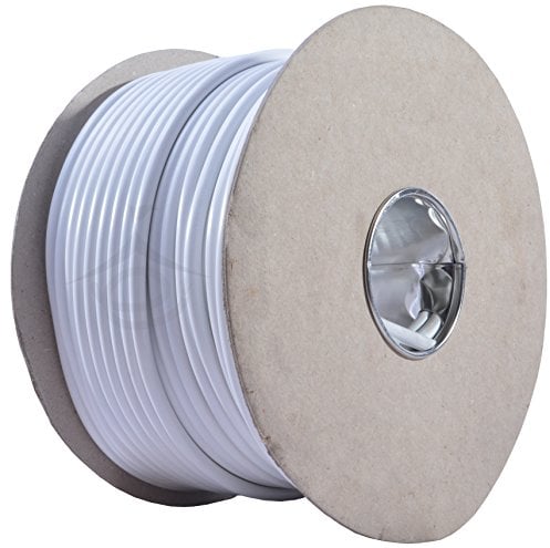7m 3183Y 15 AMP Electrical Cable White Round Mains Wire Flex 1.5mm 240V 3 Core