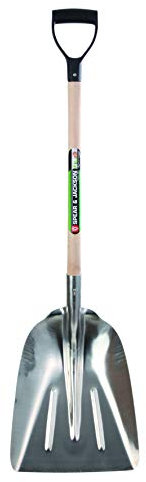 Spear & Jackson Pelle Aluminium Epaisseur 2 mm Manche Poignée