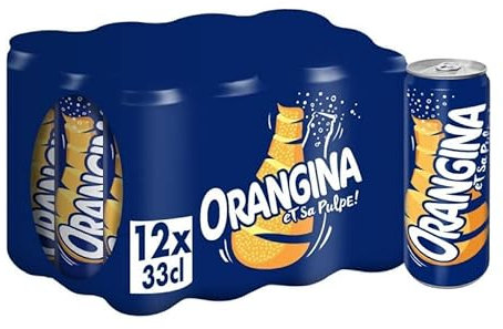ORANGINA - Classique Slim 12X330Ml - Vendu Par Unité