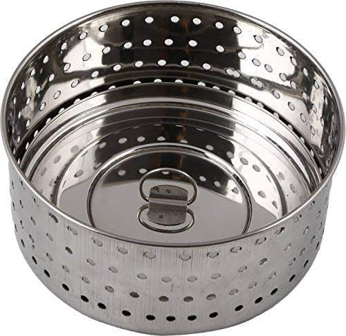 champriti Paneer Mould Maker Stainless Steel 350 ml Round Shape