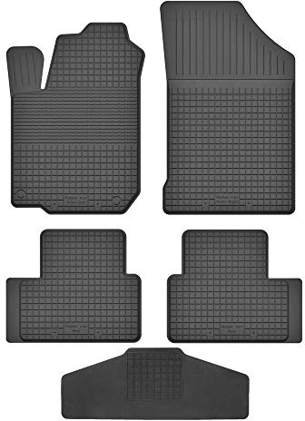 Fußmatte Fahrerseite für Toyota Auris I 1 2007-2012 Gummi Gumimatten