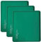 Bright Kitchen 3 Edge Fruit Leather Silicone Dehydrator Sheets For Ivation/Gourmia ChefWave Non Stick Dryer Mats for Jerky, Fruit, Herbs, Chips, Flax Crackers Crusts Tray Lip Liners, Green