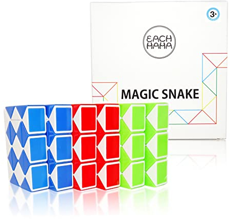 EACHHAHA Mitgebsel Kindergeburtstag 10 Jahre-6 Stück Mini Magische Schlange-Magic Snakes-Weihnachts Geschenke für Kinder-Geeignet für Kinder über 3 Jahre alt