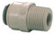 Raccord droit filetage mâle 3/8'' x pushFit 1/4'' = 6mm