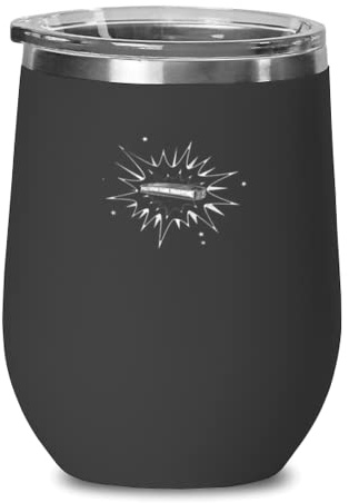 Verre à vin Instrument de musique Harmonica drôle