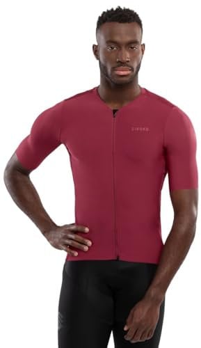 SIROKO - Radtrikot SRX Dirty Kanza - XS - Bordeauxrot