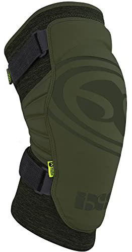 IXS Carve EVO+ Knieprotektoren Kinder oliv