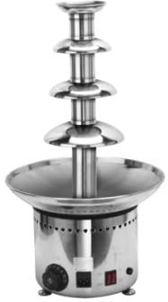 GGM Gastro | SBCH4 | Schokoladenbrunnen - 230 Watt - 4 Etagen - Füllmenge: 5 kg - Höhe: 600mm
