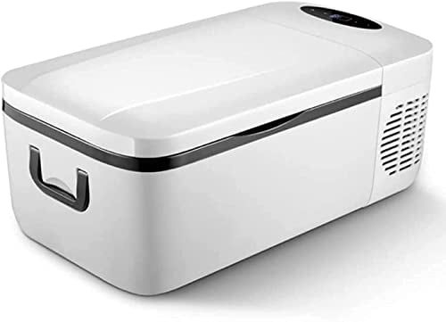 Samnuerly Compressor Cool Box, Portable Fridge Freezer Camping, 24V/12V/220-240V Mini Refrigerator, Car Refrigerators, For Travel Camping Picnics