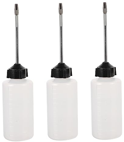 VILLCASE 6 Stk Nähmaschinenöler Ölflasche Mit Ölflasche Aufschrauben Fläschchen Mit Nähmaschinenöl Langmaul-leeröler Flasche Nähmaschinenöl Leere Ölflasche Präzision Plastik