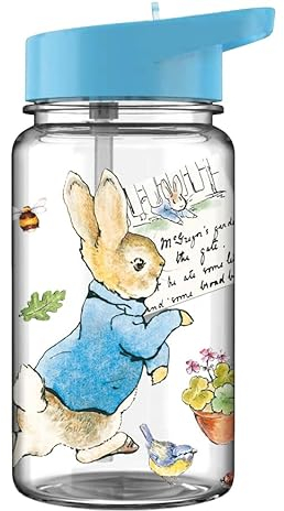 Robert Frederick Children’s Water Bottle Peter Rabbit Design - 500ml and BPA Free - Perfect for Young Children