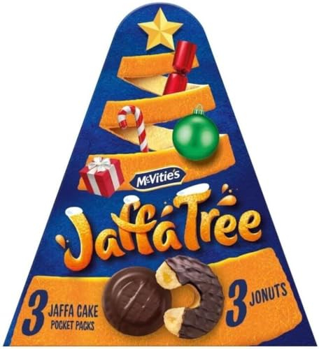 Jafffa Cake Tree Christmas Jafffa Cake Jaffs Jounuts Doughnuts And Jafffa Cakes Treat British Classic Snack Tea Break