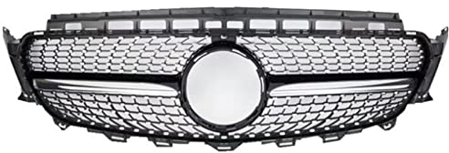 HABRAT Nieren Kühlergrill Grill Für Mercedes Für Benz W213 E-Klasse E250 E200 E400 2016-2018 Frontgrill Diamond Style Car Upper Bumper Hood Mesh Grid Kühler-Grill