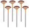 6 PCS Face Mask Brush Soft Facial Fan Brush Acid Applicator Brush Face Mask Applicator Brush Cosmetic Applying Tools for Peel, Sleeping Mask, Mud Mask Makeup (Pink Hair)