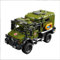 XTrador TGL T4023 Unimog Rettungsfahrzeug Krankenwagen Bundeswehr grosser Bausatz bestehend aus 3850 Klemmbausteinen Militär