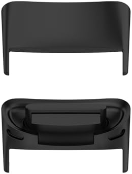 KUWAI 2 Stück Edelstahl Metall Adapter Kompatibel mit Fitbit Charge 6/Charge 5 Armband, Verschleißfest Langlebig Uhren Adapter für Fitbit Charge 6/Charge 5 Uhrenarmband mit 18mm Bandbreite (4)