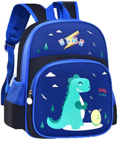 Auirshiky Dinosaurier Rucksack,Kindergartenrucksack,Anti Verlorene Dino Rucksack,Dinosaurier Kleinkind Kinder Rucksack,Kinderrucksack Jungen Mädchen,Kinder Rucksack 2-7 jahre(Dinosaurier blau)