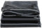 Bâche en PVC noire 3x6m 4x4m 4x5m Bâche robuste 400g/m² Bâche de protection extérieure polyvalente pour une utilisation en extérieur, résistante aux déchirures et aux déchirures, facile à plier(1x1.5m