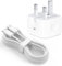 3m IPhone 16 Charger, 20W USB C Charger Plug for IPhone 16/15 pro max,16/15 Plus, USB C to usb-c Woven Fast Lead Long Cable for iPad Pro 12.9, 11/13inch(M4), Air 5th/4th, mini 6/7, IPad 10/11th(A16)