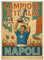 GamesMonkey® - Poster Napoli - Campione 4 Scudetto 2024 2025 - Calcio Vittoria Tricolore Ultras - Made in Italy (C0007-D002 - Poster - 30x40)